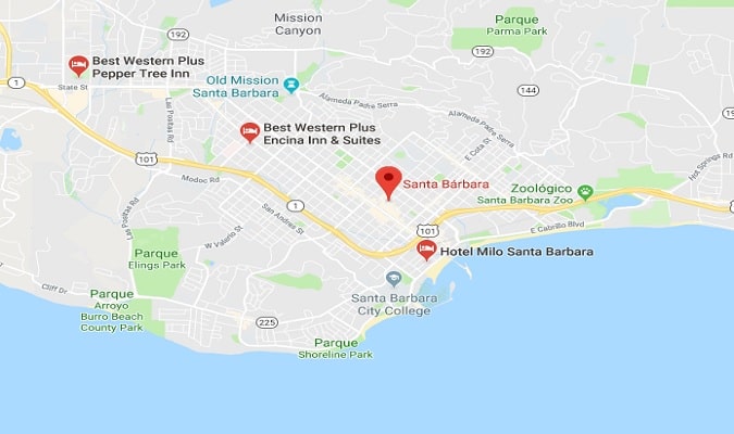 Mapa Santa Bárbara
