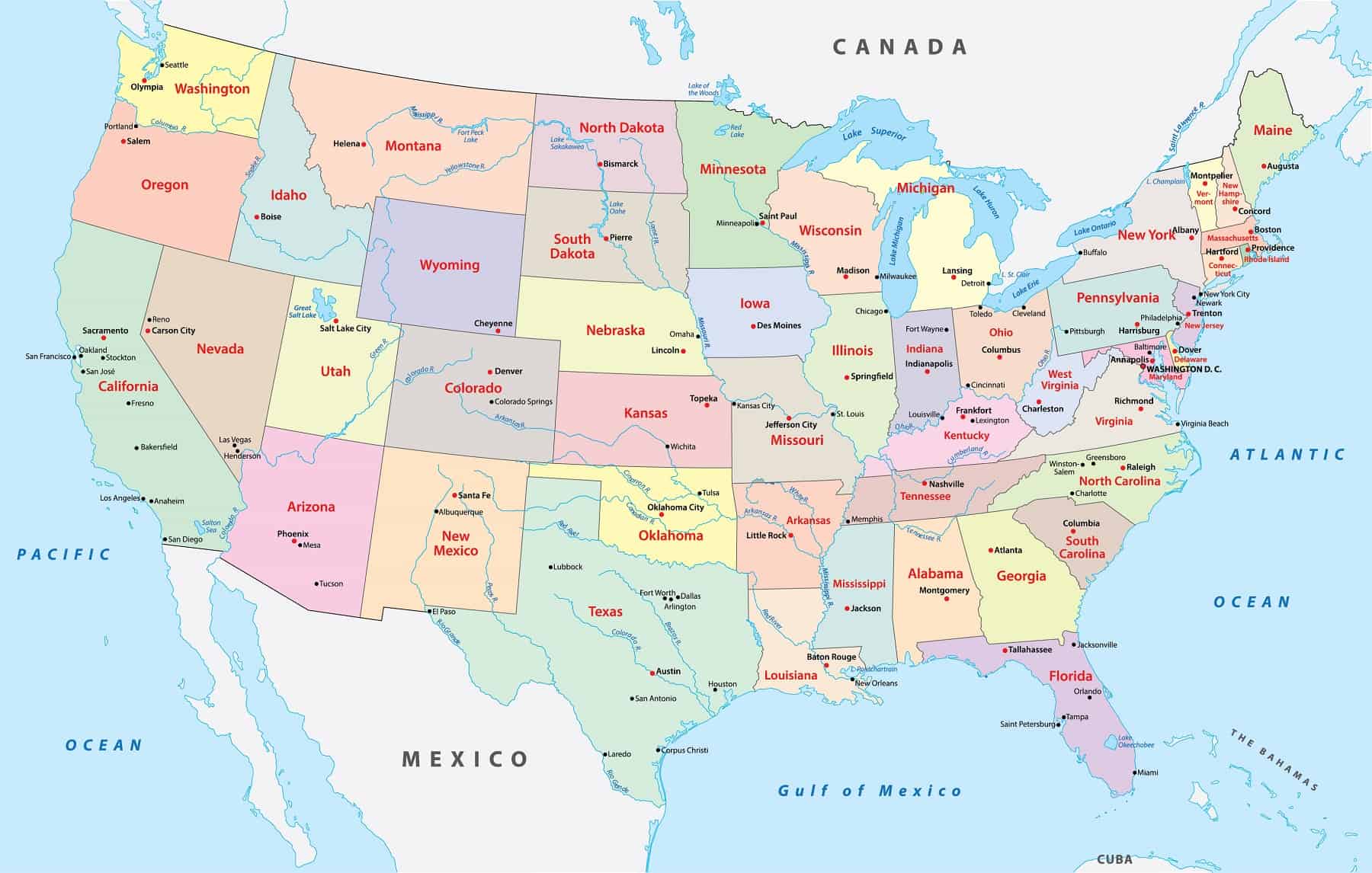 Mapa De Estados Unidos Mapas Mapamapas Mapa Hot Sex Picture My Xxx Hot Girl