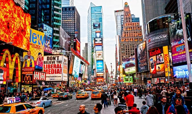 Times Square Nova York Estados Unidos