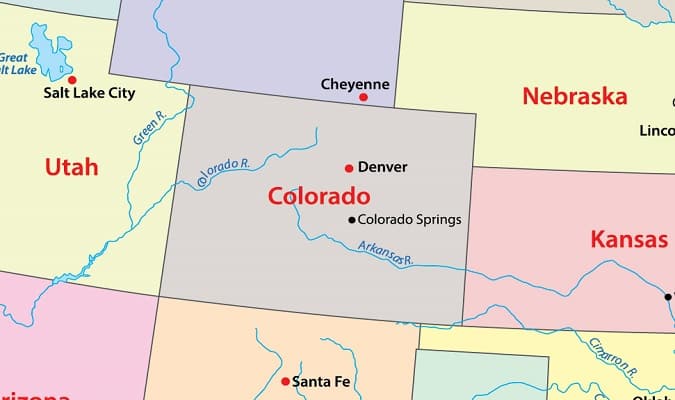 Colorado Mapa