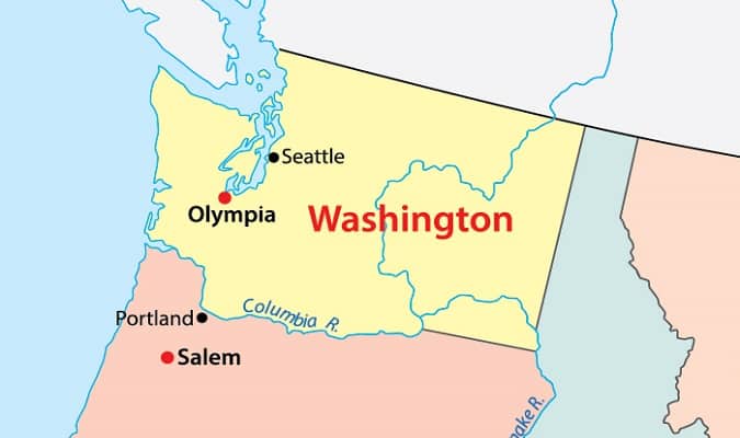 Washington Mapa