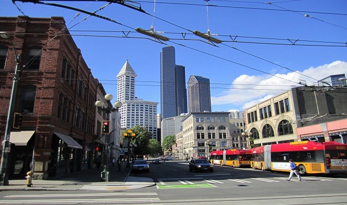 Pioneer Square em Seattle